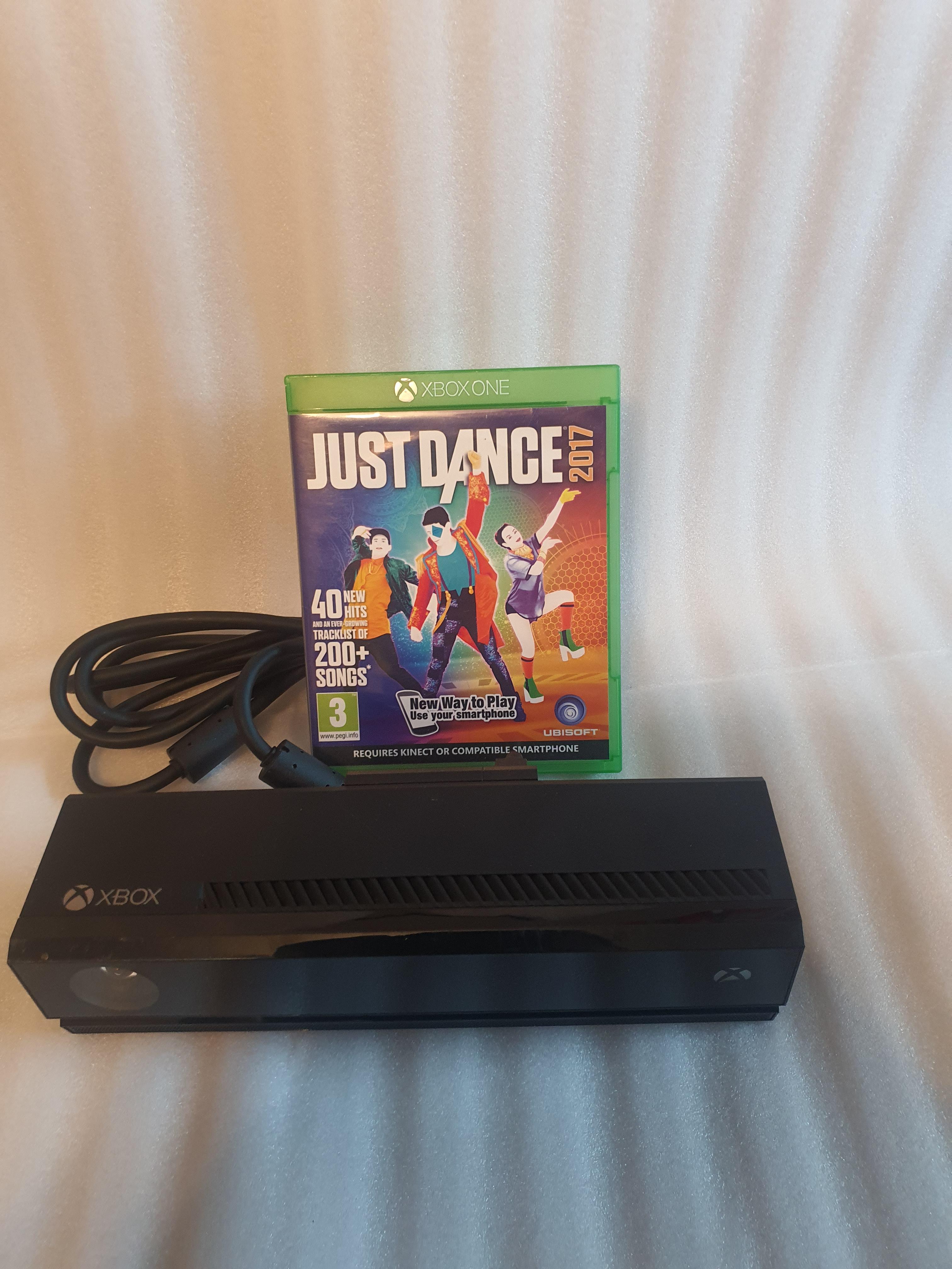 Xbox One kinect(használt,3 hónap garanciával)+Just Dance 2017