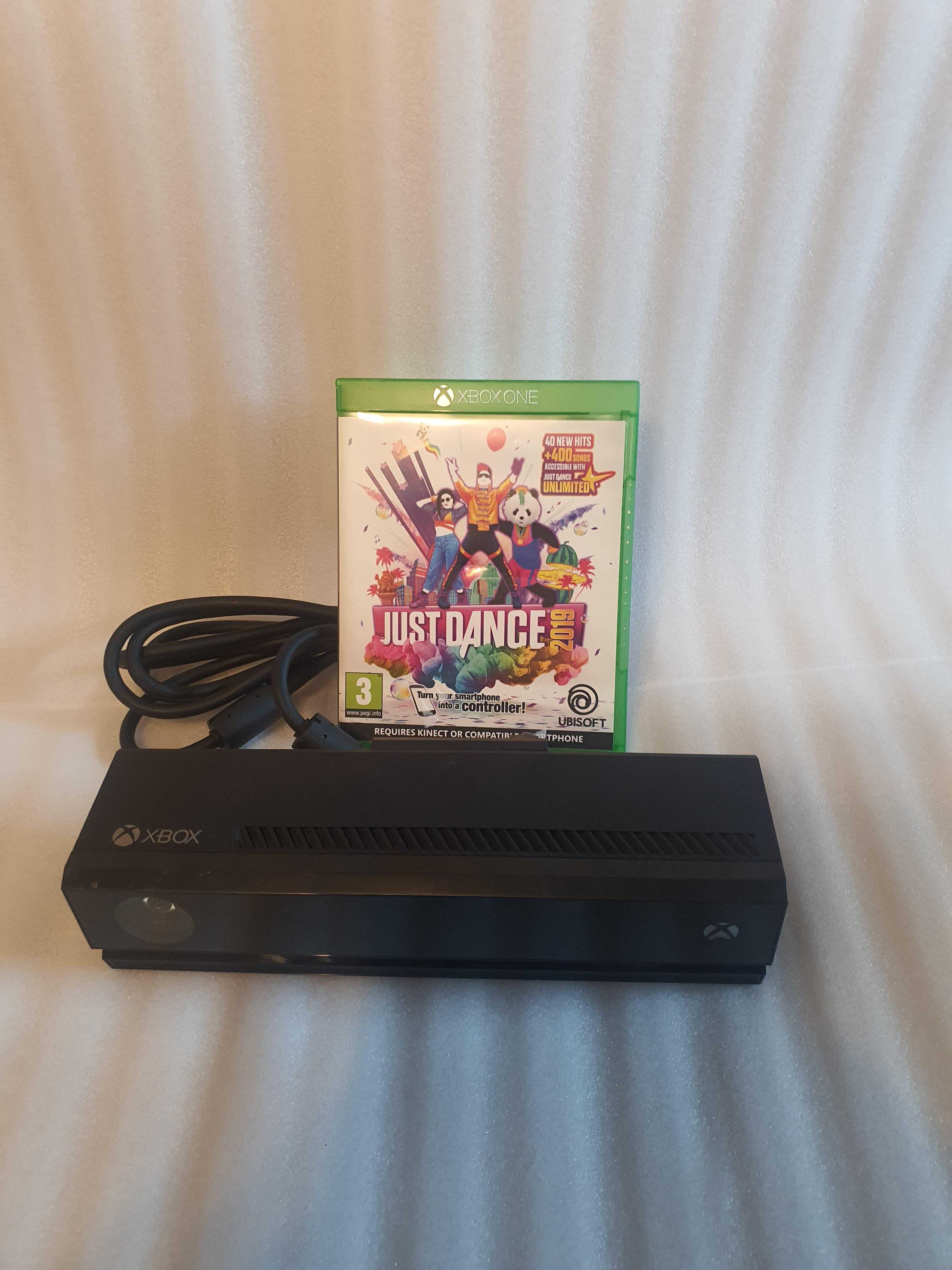 Xbox One kinect(használt,3 hónap garanciával)+Just Dance 2019