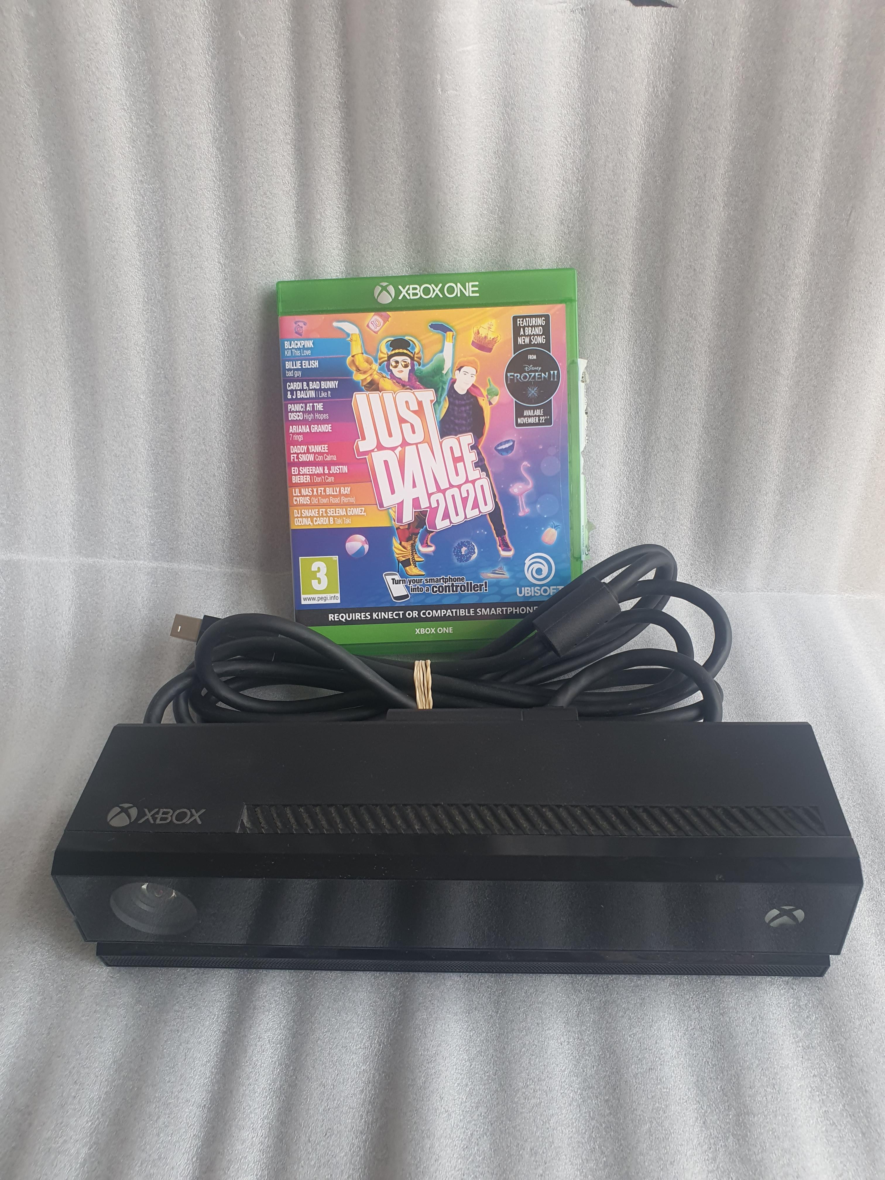 Xbox One kinect(használt,3 hónap garanciával)+Just Dance 2020